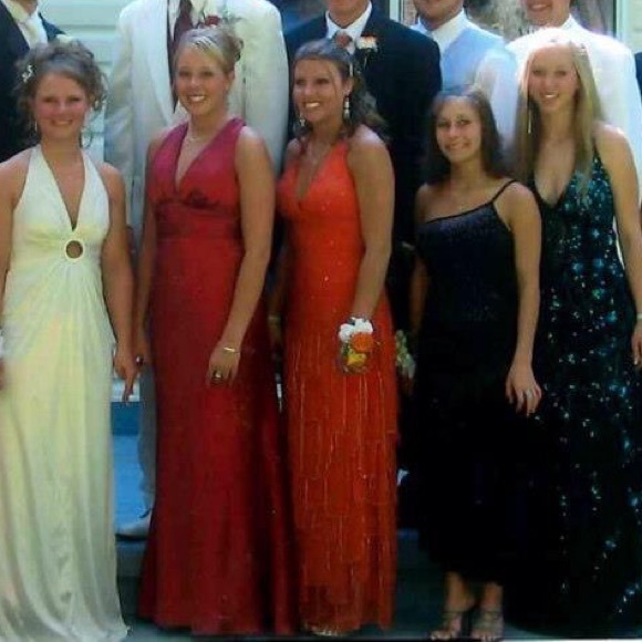 Orange formal dress - Picture 5 of 5